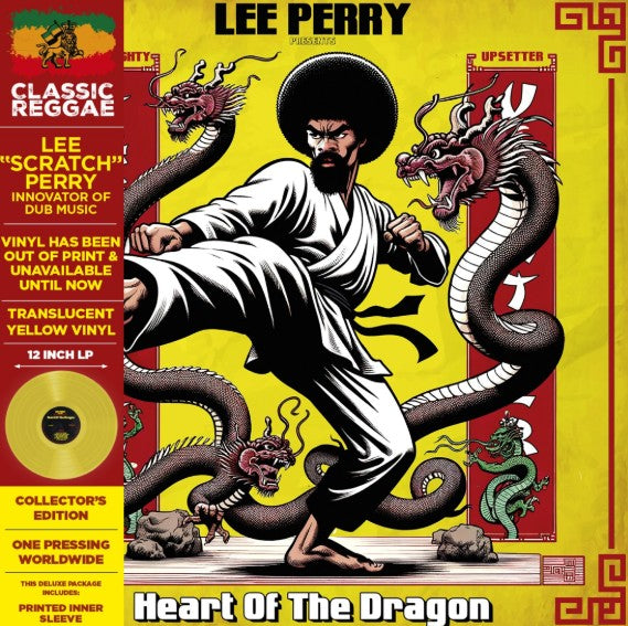 Lee Perry - Heart Of The Dragon (TRANSLUCENT YELLOW VINYL) | Mint (M) Mint (M)