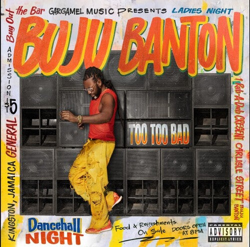 Buju Banton - (PRESALE 8/14/26) Too Too Bad (PHOTO VINYL LP GARGAMEL 2026) | NEW