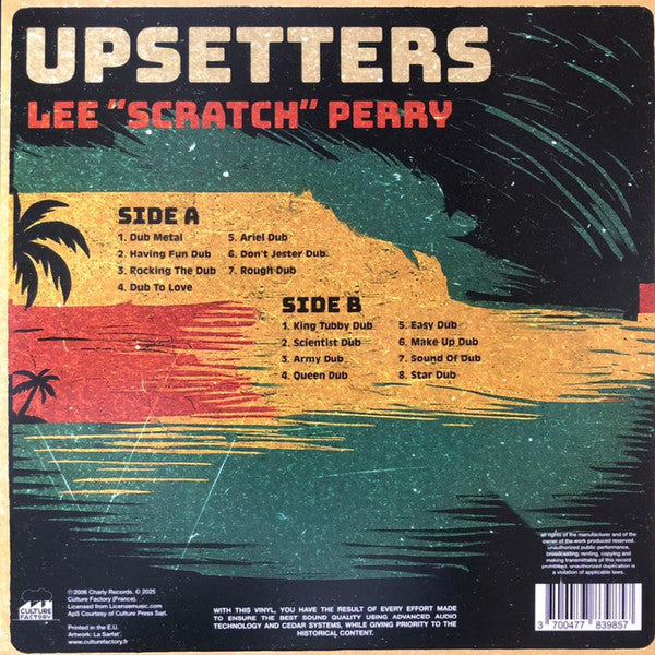 Lee Perry - Upsetters (TRANSLUCENT YELLOW VINYL) | Mint (M) Mint (M)