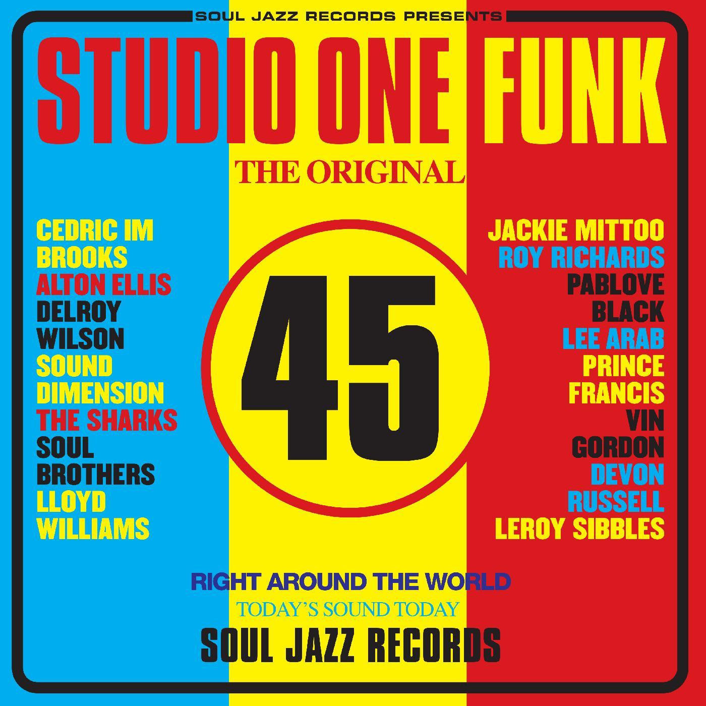 Soul Jazz Records presents - (PRESALE 6/26/26) STUDIO ONE FUNK (DDL CLEAR 2xVINYL) | Mint (M) Mint (M)