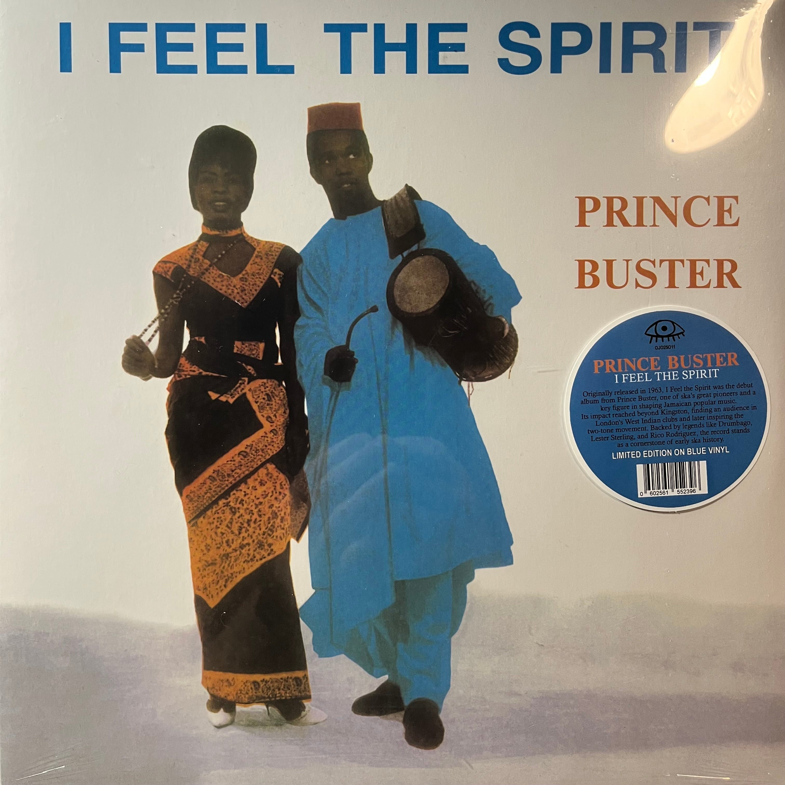 Prince Buster - I Feel The Spirit (BLUE VINYL) | Mint (M) Mint (M)