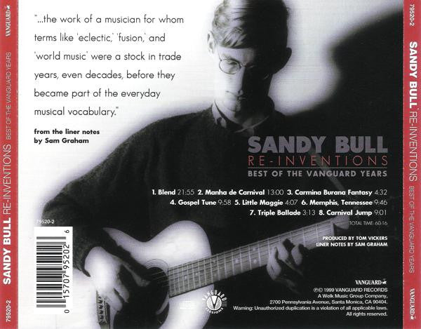 USED CD - Sandy Bull – Re-Inventions (Best Of The Vanguard Years)