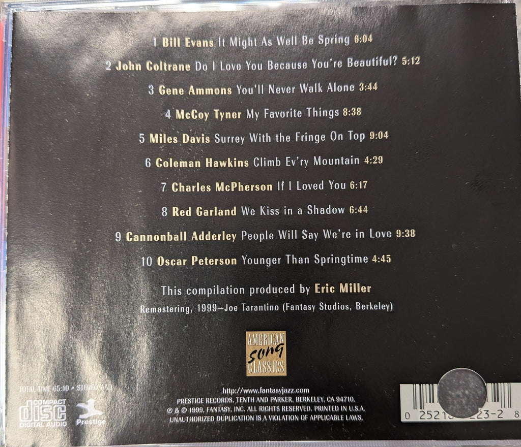 USED CD - Various – My Favorite Things (The Jazz Giants Play Rodgers & Hammerstein)