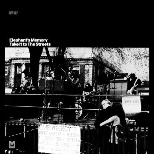 Elephant's Memory - (PRESALE 8/7/26) Take It to the Streets - Remastered (CLEAR/BLACK VINYL LP REAL GONE 2026) | NEW Mint (M) Mint (M)