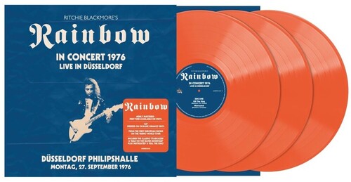 Ritchie Blackmore's Rainbow - Live In Dusseldorf 1976 (ORANGE VINYL 3LP) |