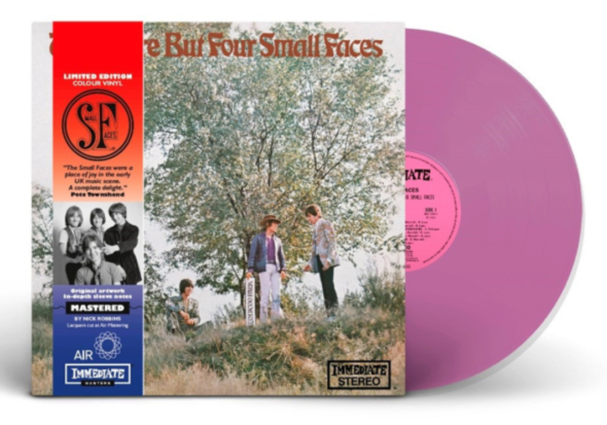 The Small Faces - There Are But Four Small Faces (LTD Pink Translucent VINYL LP Charly IMLP52002C) | NEW