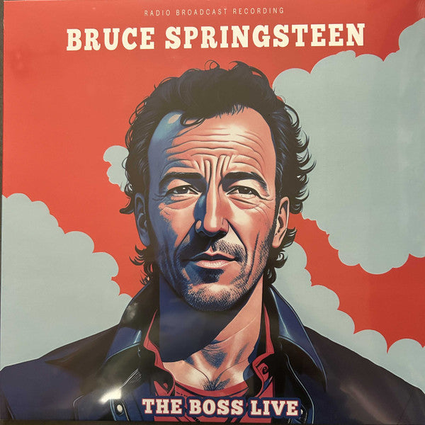 Bruce Springsteen - The Boss Live (CLEAR VINYL LP Pink Flamingo PFM 81026 2024) | NEW