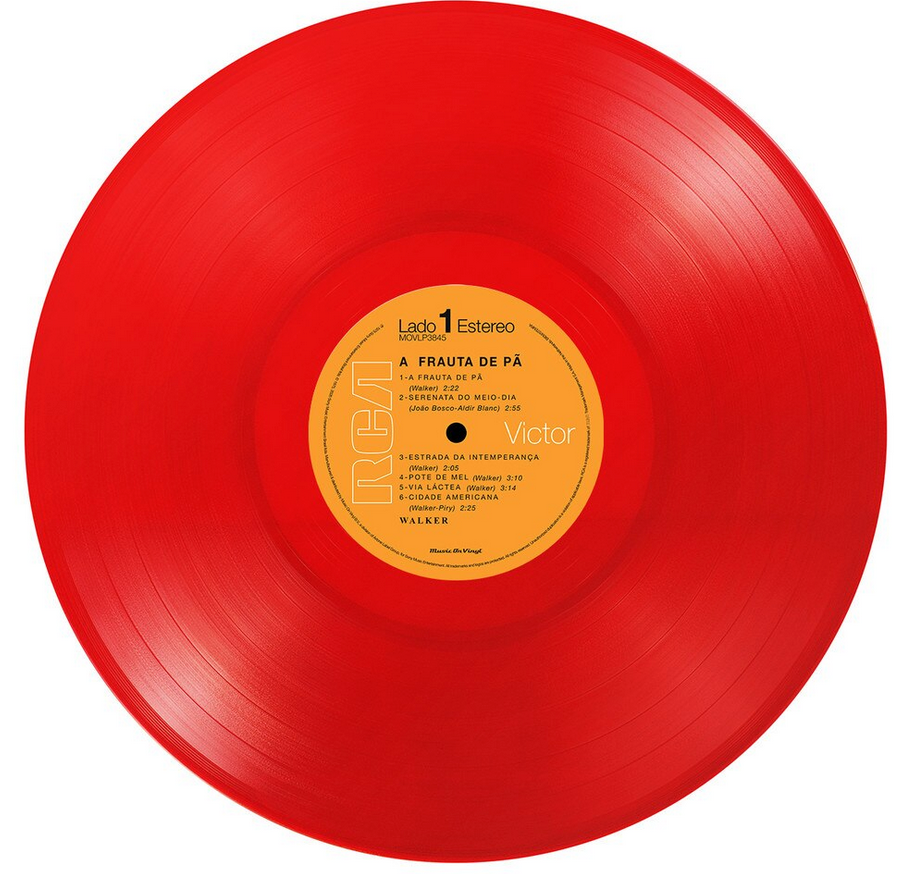 Carlos Walker - A Frauta De Pa (MOV 180G CLEAR RED VINYL) | NEW Mint (M) Mint (M)