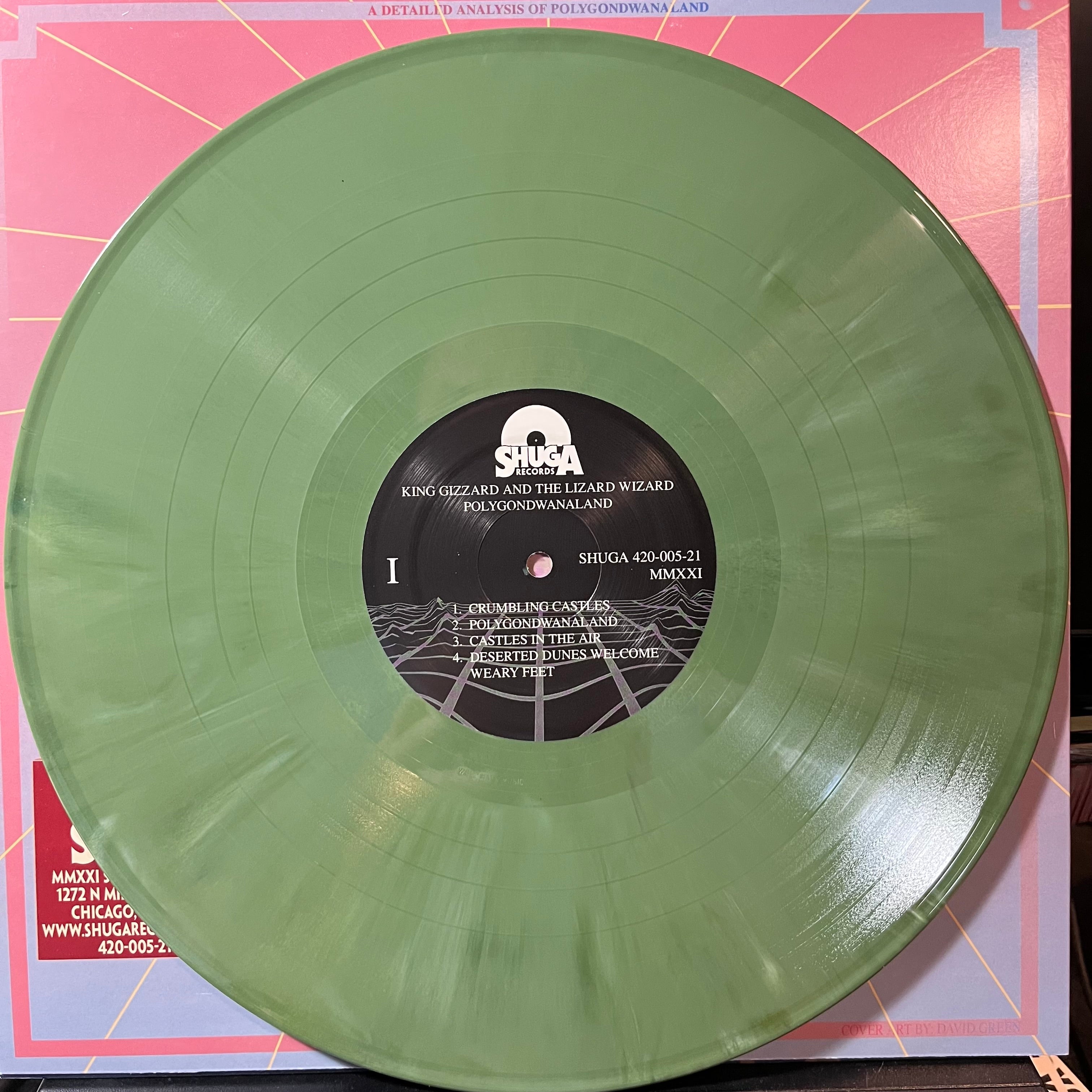 King Gizzard And The Lizard Wizard - Polygondwanaland (COLOR VINYL) | Mint (M) Mint (M)