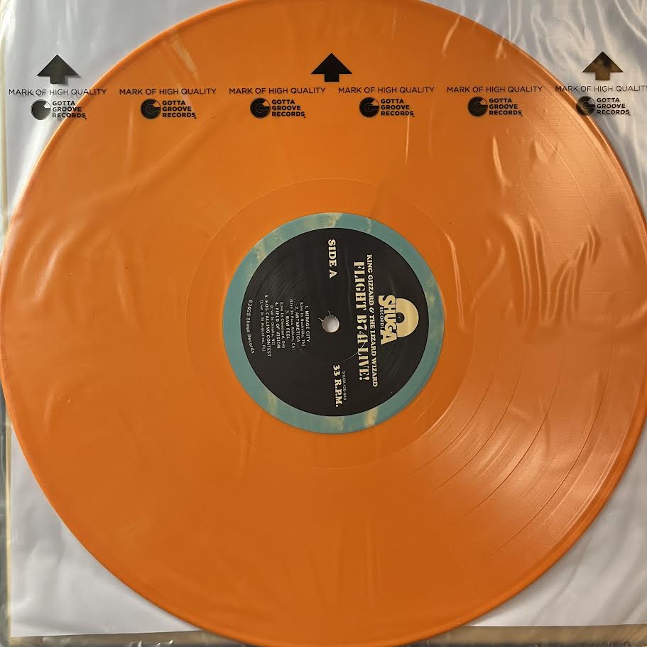 King Gizzard And The Lizard Wizard - Flight B741 Live! (COLOR VINYL) | Mint (M) Mint (M)