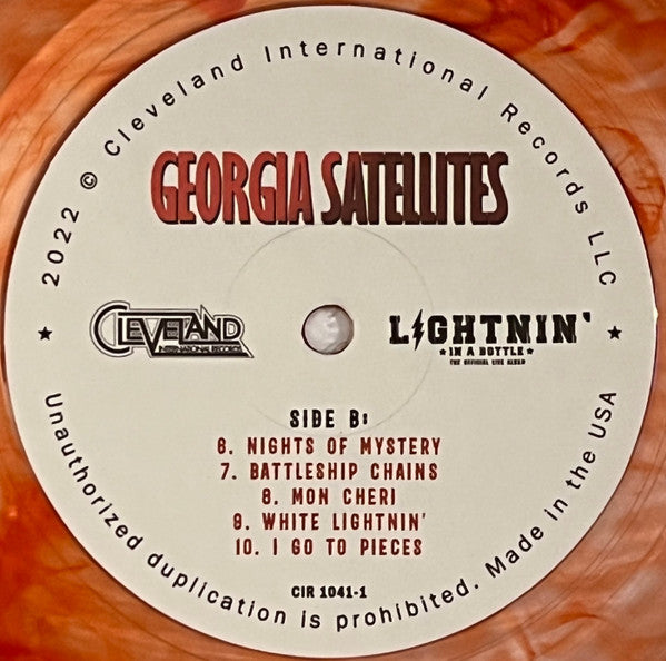 The Georgia Satellites - Lightnin' In A Bottle (The Official Live Album)(2xVINYL COLOR) | Mint (M) Mint (M)