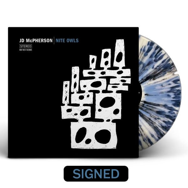 J.D. McPherson - Nite Owls (SIGNED, SPLATTER VINYL LP)*DISCOUNTED* | NEW Mint (M) Mint (M)