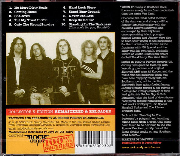 USED CD - The Johnny Van Zant Band – No More Dirty Deals