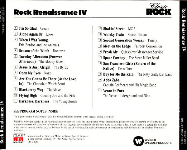 USED CD - Various – Classic Rock - Rock Renaissance III
