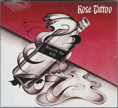 USED CD - Rose Tattoo – Scarred For Life