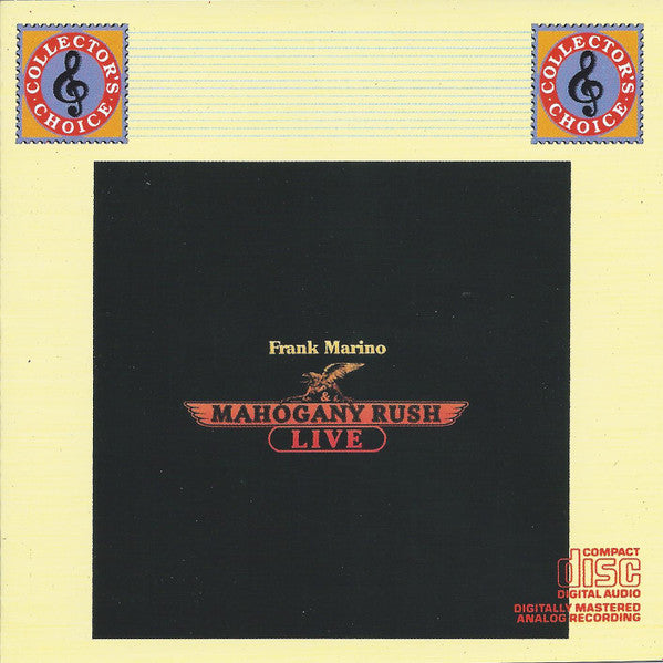 USED CD - Frank Marino & Mahogany Rush – Live