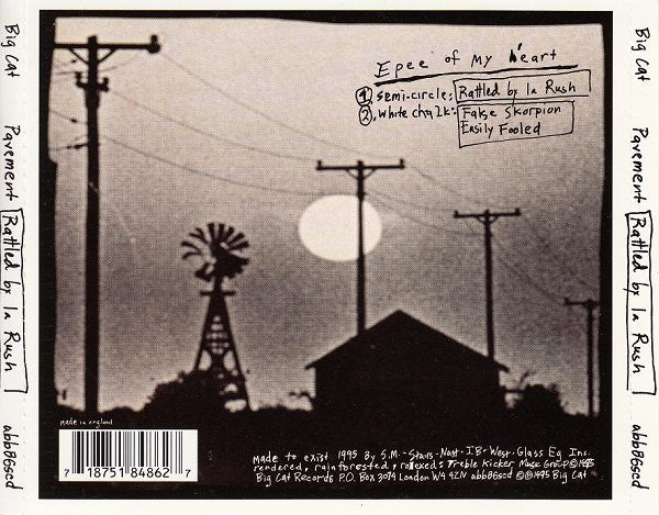 USED CD - Pavement – Rattled By La Rush