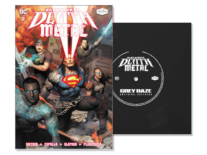 Dark Nights: Death Metal #2 with Grey Daze Flexi - Comic