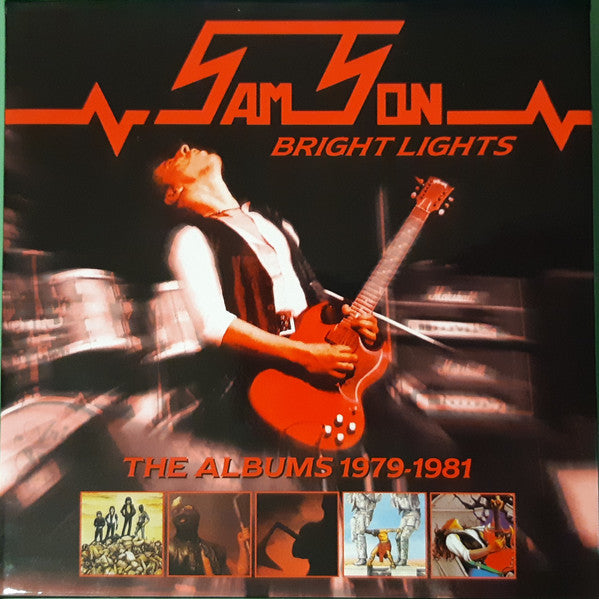 USED 5CD - Samson – Bright Lights The Albums 1979-1981