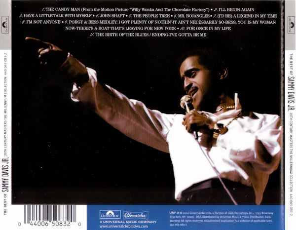 USED CD - Sammy Davis Jr. – The Best Of Sammy Davis Jr.
