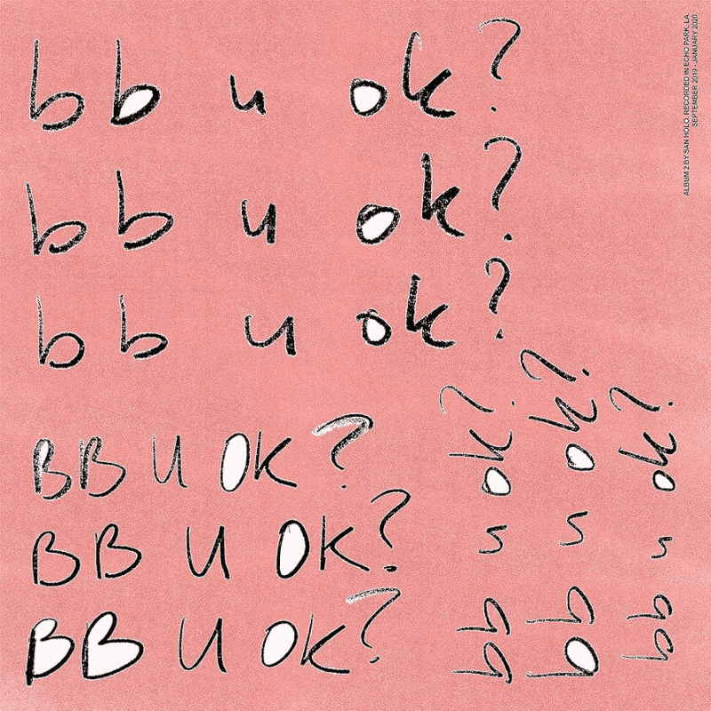 SAN HOLO - bb u ok? Vinyl
