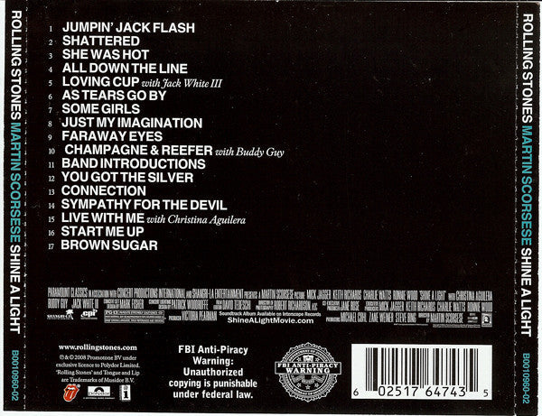 USED CD - Rolling Stones – Shine A Light