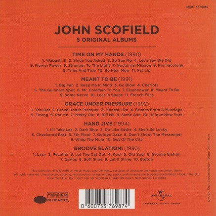 USED 5CD - John Scofield – 5 Original Albums