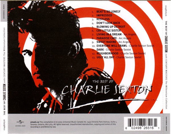 USED CD - Charlie Sexton – The Best Of Charlie Sexton