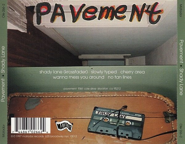USED CD - Pavement – Shady Lane EP