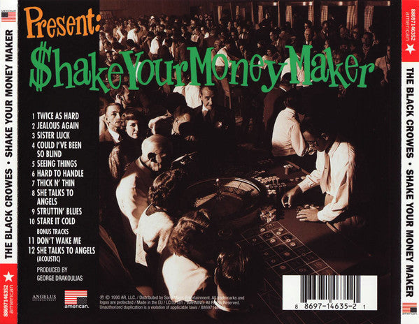 USED CD - The Black Crowes – Shake Your Money Maker (Remaster)