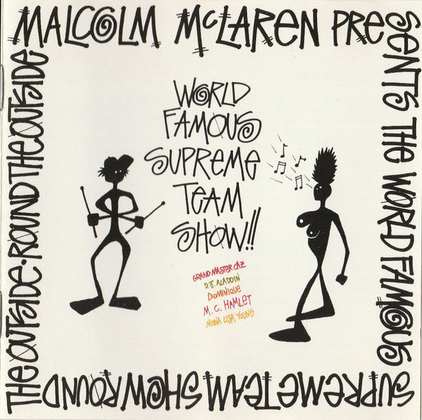USED CD - Malcolm McLaren Presents The World Famous Supreme Team Show – Round The Outside! Round The Outside!