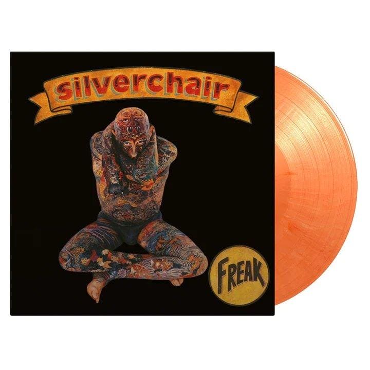 SILVERCHAIR - Freak EP Orange & White Marbled Coloured Vinyl