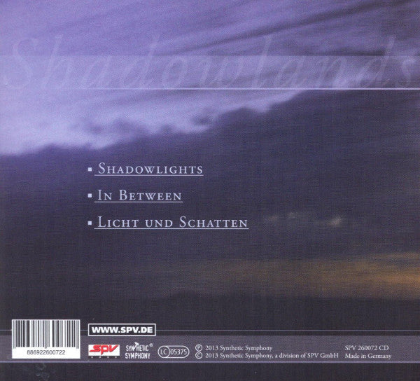 USED CD - Klaus Schulze – Shadowlands