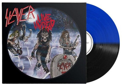 Slayer - Live Undead (LTD Blue/ Black Split VINYL LP Metal Blade 3984-15789-1) | NEW