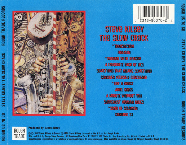 USED CD - Steve Kilbey – The Slow Crack