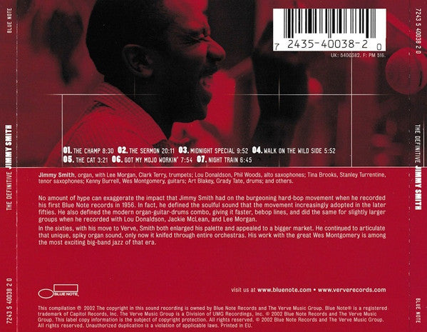 USED CD - Jimmy Smith – The Definitive Jimmy Smith