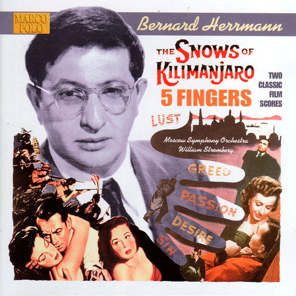 USED CD - Bernard Herrmann / Moscow Symphony Orchestra • William Stromberg – The Snows of Kilimanjaro / 5 Fingers