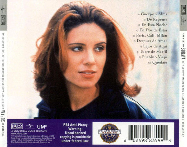 USED CD - Soraya  – The Best Of Soraya