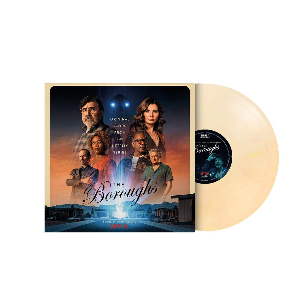John Paesano - (PRESALE 7/31/26) Boroughs (MOV 180G YELLOW WHITE & RED MARBLED VINYL) | Mint (M) Mint (M)