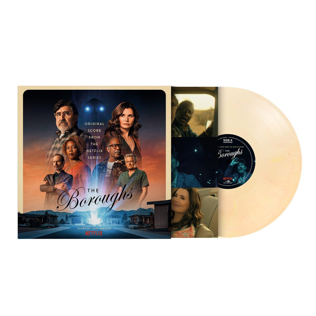 John Paesano - (PRESALE 7/31/26) Boroughs (MOV 180G YELLOW WHITE & RED MARBLED VINYL) | Mint (M) Mint (M)