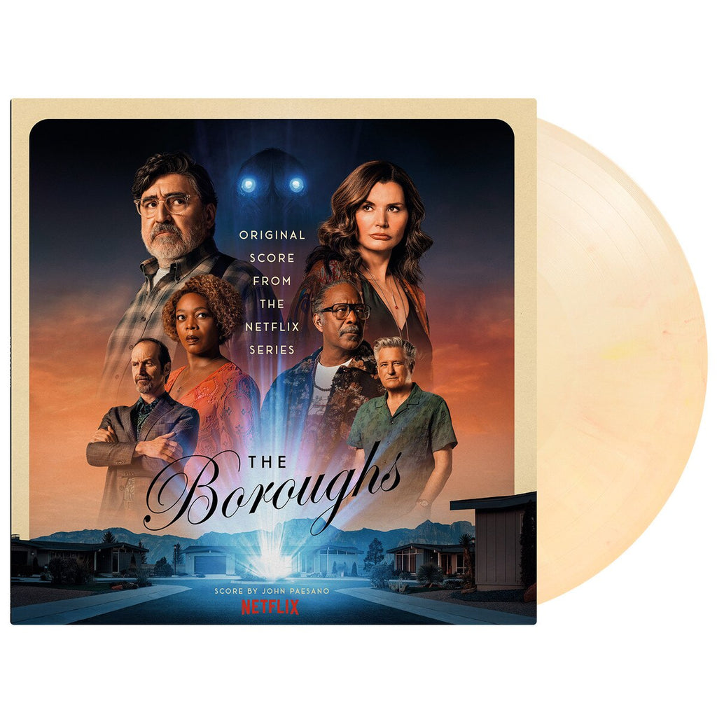 John Paesano - (PRESALE 7/31/26) Boroughs (MOV 180G YELLOW WHITE & RED MARBLED VINYL) | Mint (M) Mint (M)