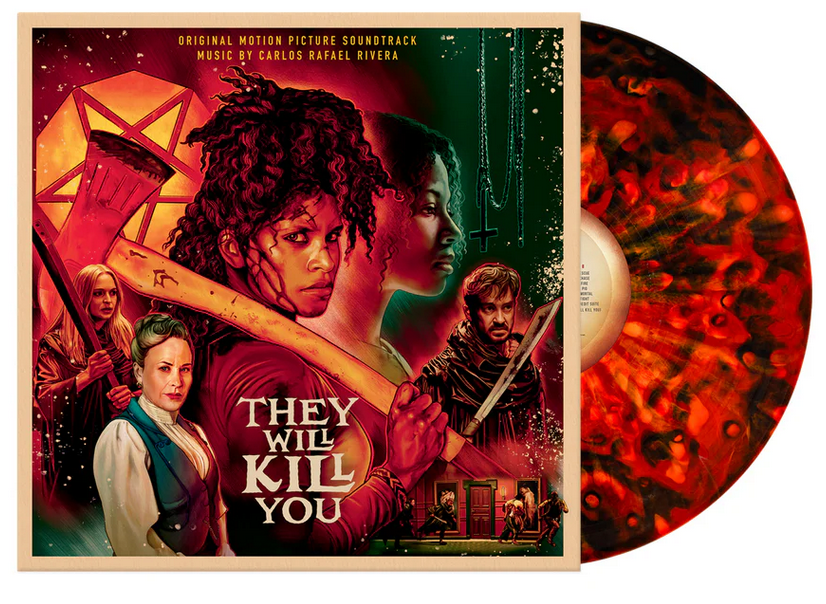 Carlos Rafael Rivera - (PRESALE 6/26/26) They Will Kill You (SATANIC SPLATTER VINYL) | Mint (M) Mint (M)