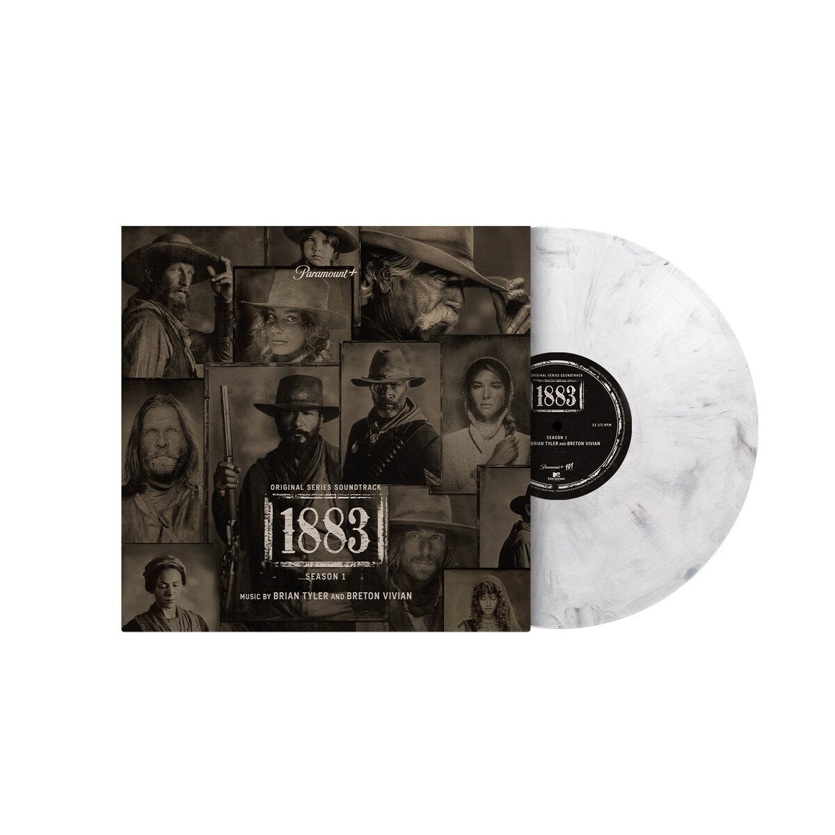 Brian Tyler & Breton Vivian - 1883 (MOV 180G ASH GREY VINYL) | NEW Mint (M) Mint (M)