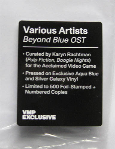 Various - Beyond Blue Original Soundtrack (COLOR VINYL - VMP) | Mint (M) Mint (M)