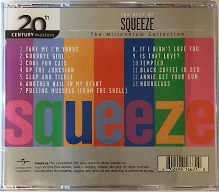 USED CD - Squeeze – The Best Of Squeeze