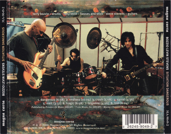 USED CD - Bozzio Levin Stevens – Situation Dangerous