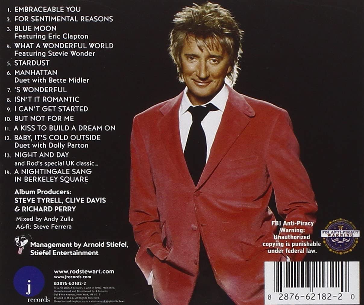 USED CD - Rod Stewart – Stardust... The Great American Songbook Volume III