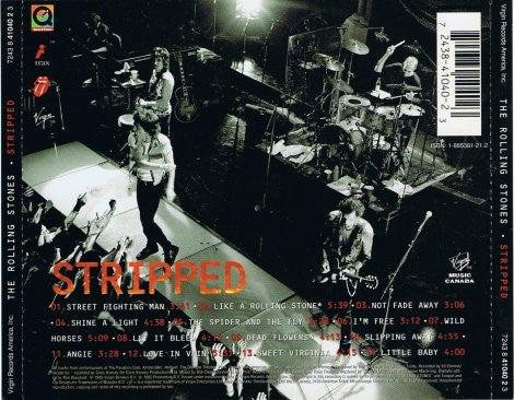 USED CD - The Rolling Stones – Stripped