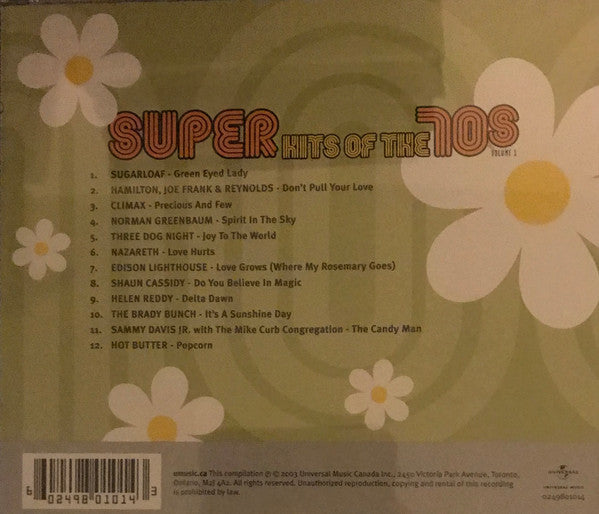 USED CD - Various – The Best Of Super Hits Of The 70s Volume 2