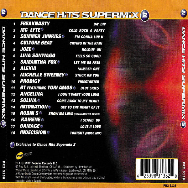 USED CD - Various – Dance Hits Supermix 2